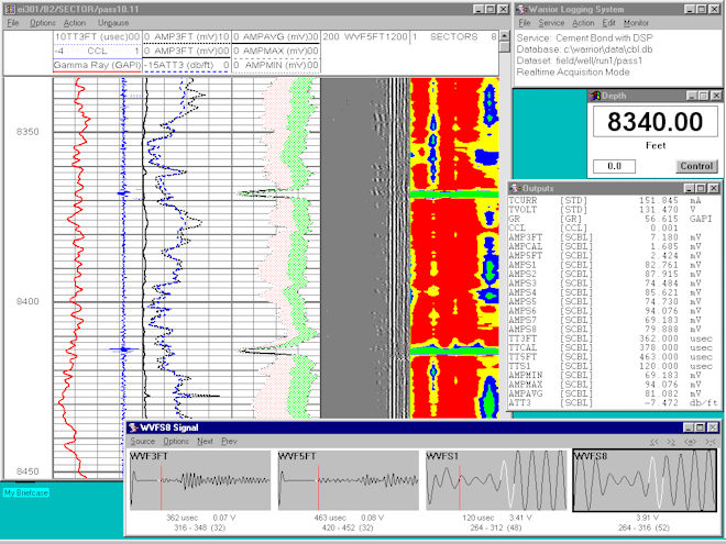Scientific Data Systems® Warrior™ Well Logging System Panel - Probe, Cased  Hole, Wireline, Logging, Evaluation, Monitoring
